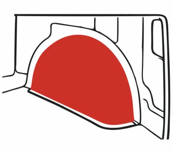 Rear arches